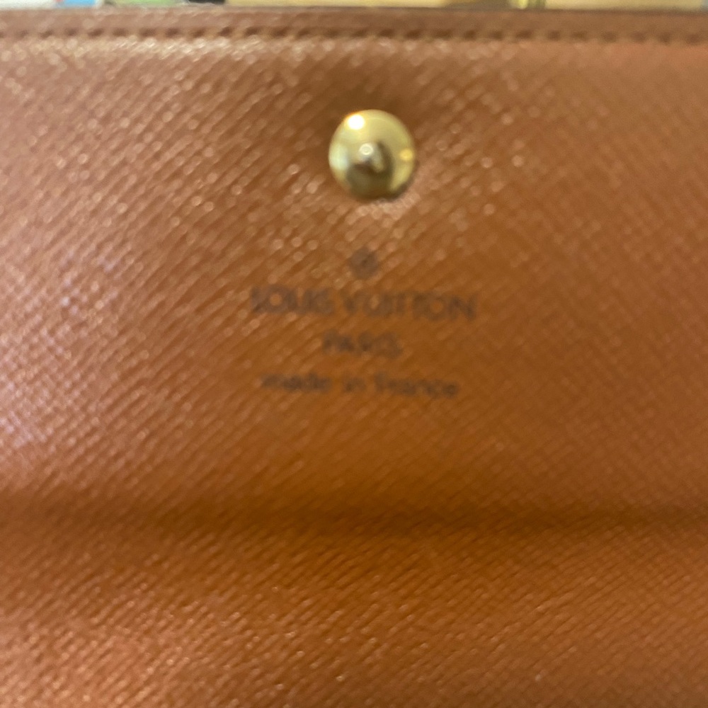 Louis Vuitton Monogram Canvas Brown and Gold Wallet - Picture 9 of 17